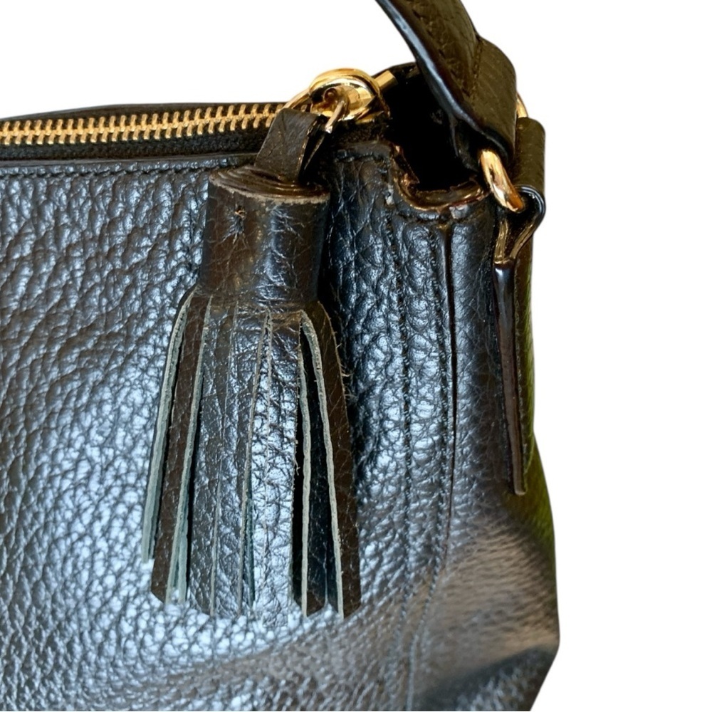 Kate Spade Medium Black Leather Shoulder Bag - Picture 7 of 15